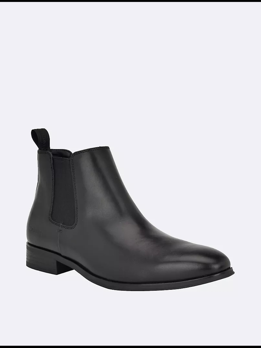 Calvin Klein Men's Donto Black Leather Chelsea Boot Size 11 - Picture 9 of 11